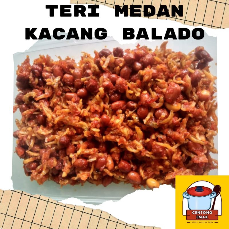 

teri Medan kacang balado