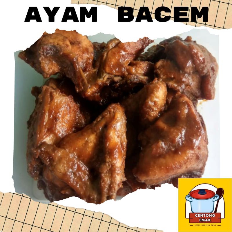 

AYAM BACEM 1 ekor ayam