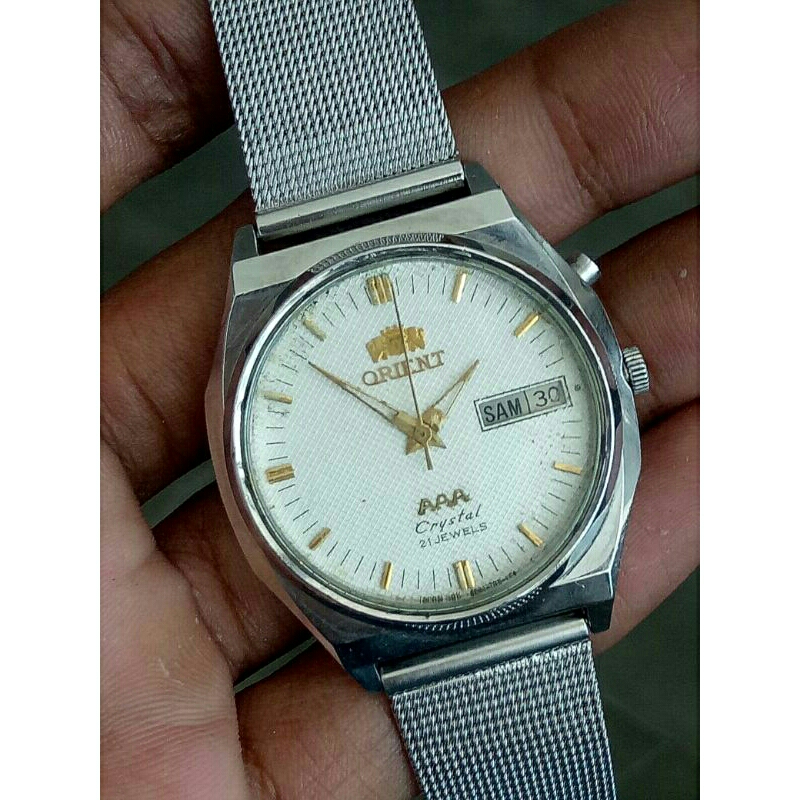 JAM TANGAN AUTOMATIC ORIENT ORIGINAL SECOND