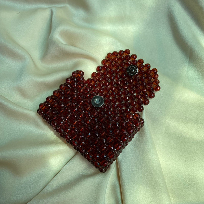 BEADED MINJ WALLET/CARD HOLDER MANIK/DOMPET MANIK