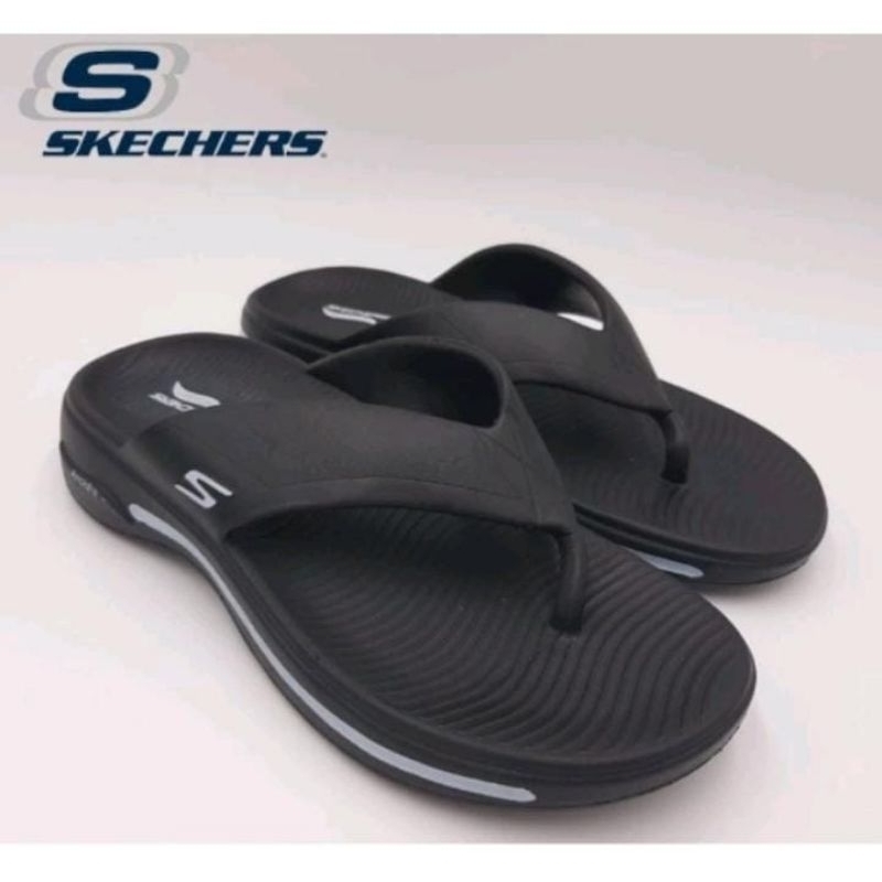 Sandal skechers pria arch fit / Skechers sandal jepit pria / skechers sandal relaxed fit