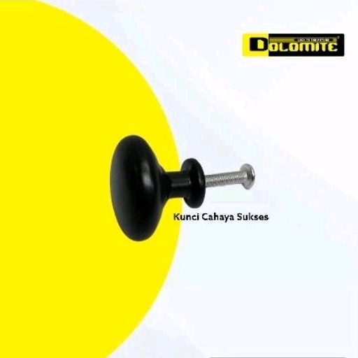 handle pintu lemari kitchen set hitam/tarikan laci 2509