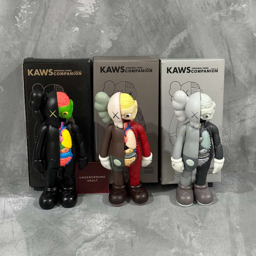 Action Figure Hypebeast Holiday Companion BFF Five Years Later Anatomy KAWS