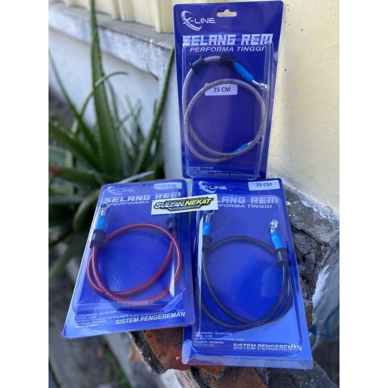 Selang rem kabel rem variasi depan xline 75cm universal