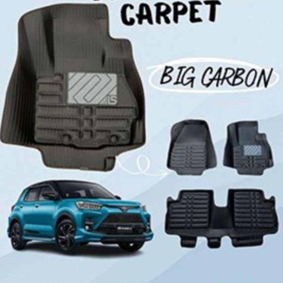 Karpet 5D Premium Carbon Raize
