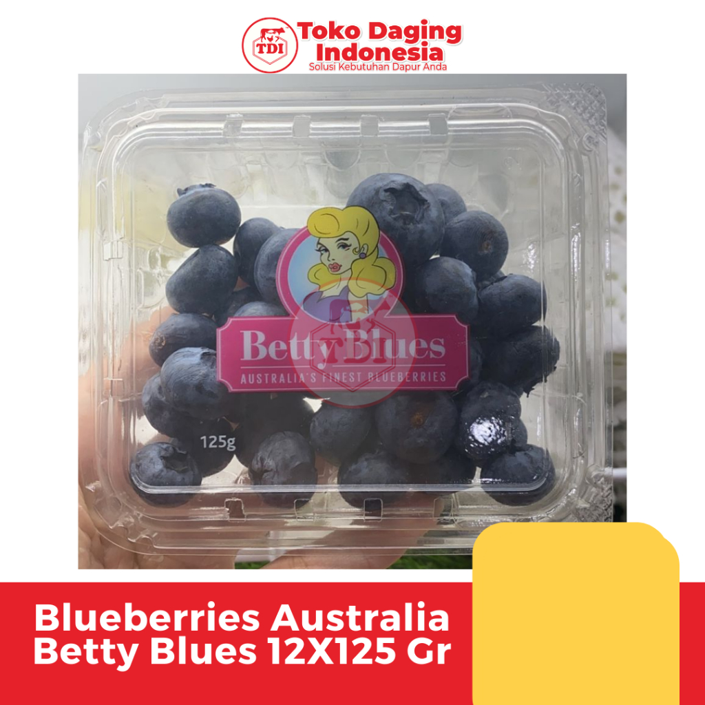 

Blueberries Australia Betty Blues 12X125 Gr