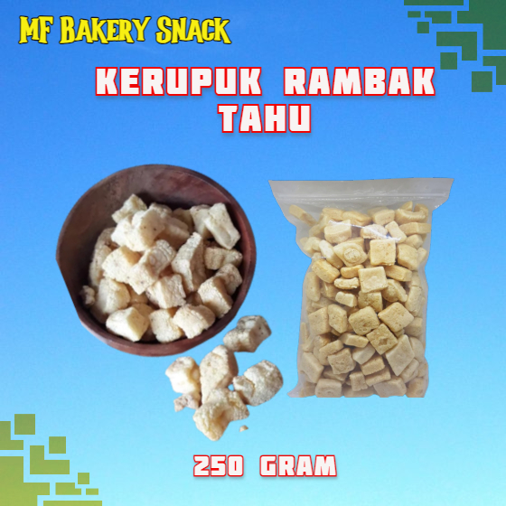 

Kerupuk Tahu Rambak Tahu Kerupuk Tahu Original 250 gram