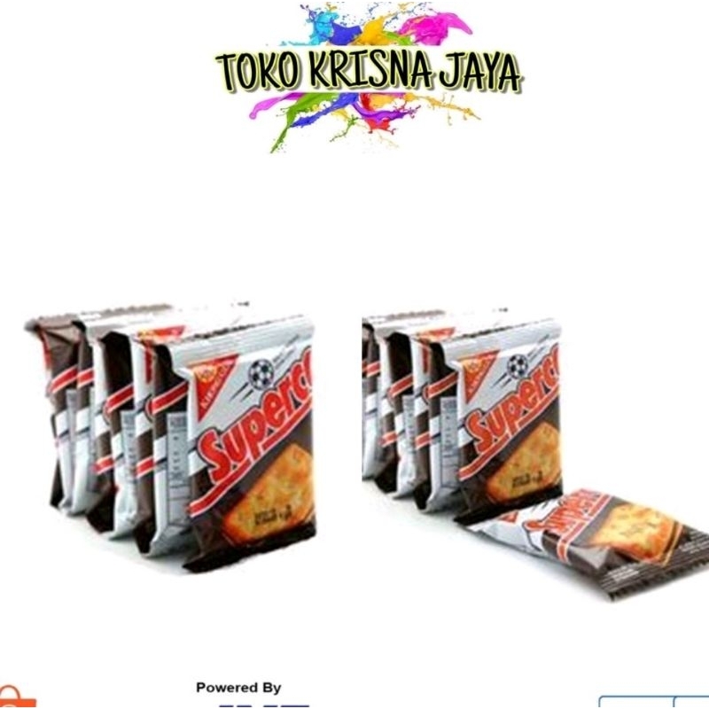 

SNACK KHONG GUAN SUPERCO 1 RENCENG ISI 10 PCS X 24 GRAM