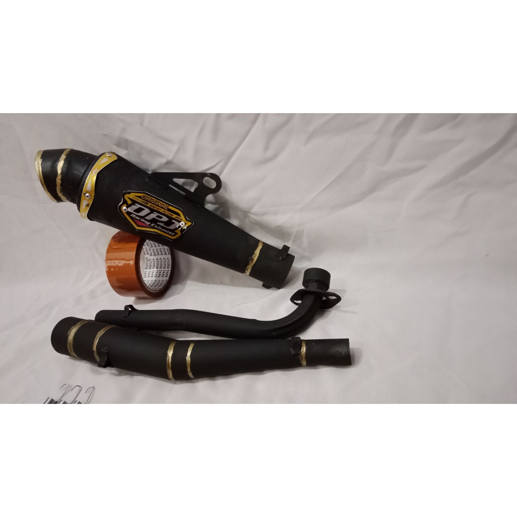 KNALPOT DPJ HITAM REVO FIT KARISMA SUPRA125 jupiter z vega