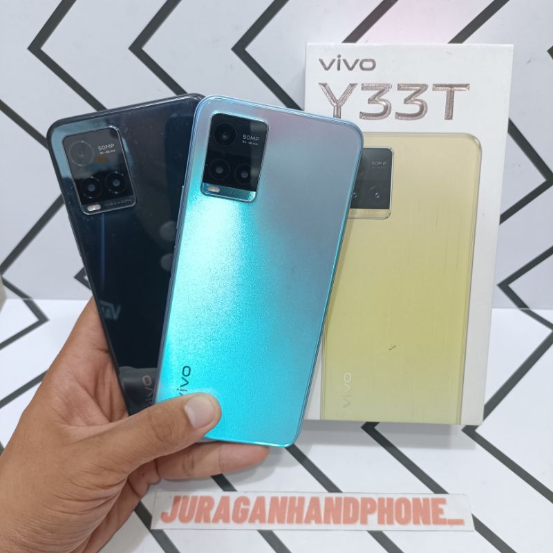 VIVO Y33T 8/128GB HP SECOND FULLSET