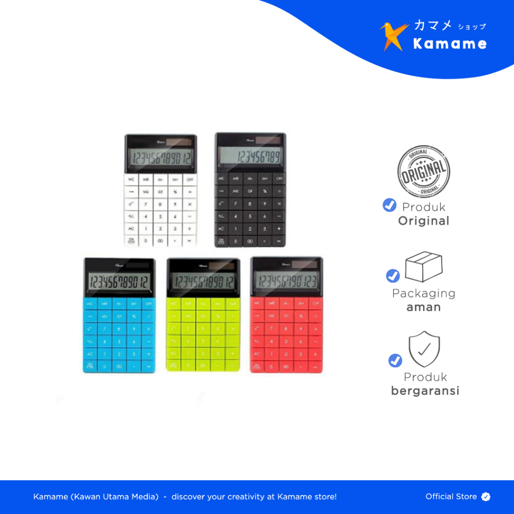 

Deli Desktop Calculator - 1589 Kalkulator Stylish Office - Kamame