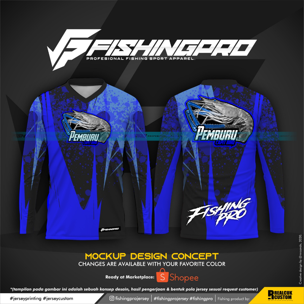 [ CUSTOM ] Jersey Mancing UDANG Part 56 | Micro UV