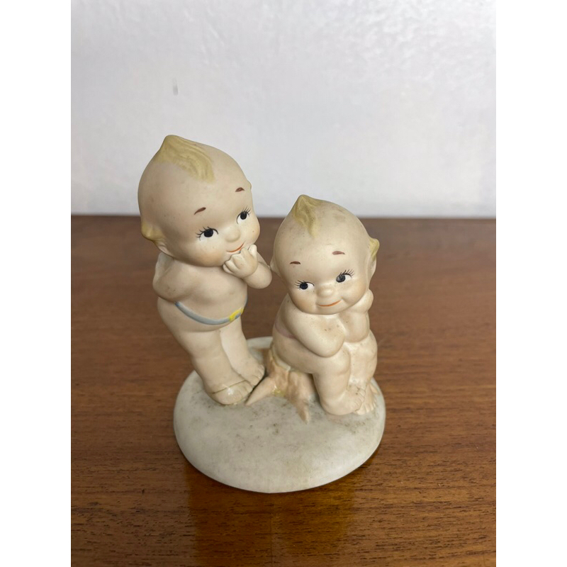 Vintage Baby Kewpie by Rose O’Neill Ceramic Figurines Korea 1985