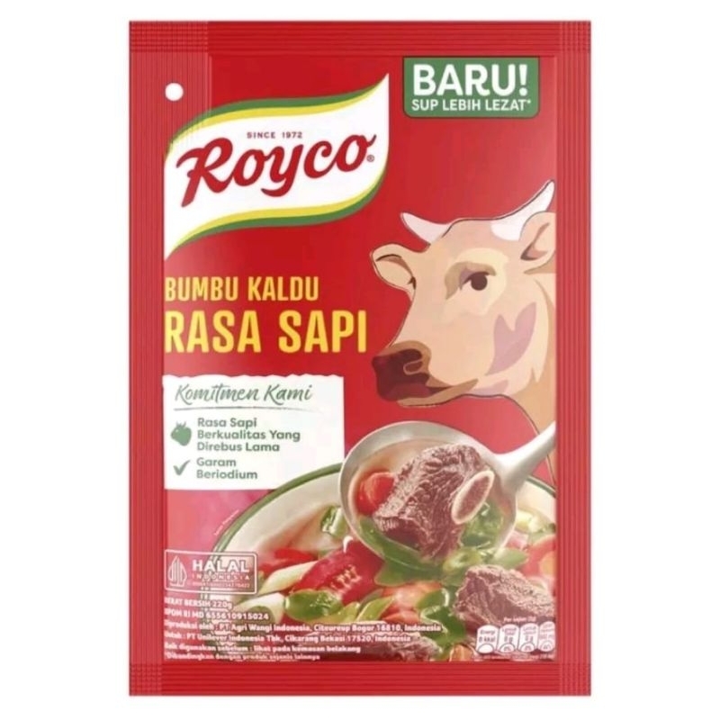 

Royco bumbu kaldu sapi 220gr