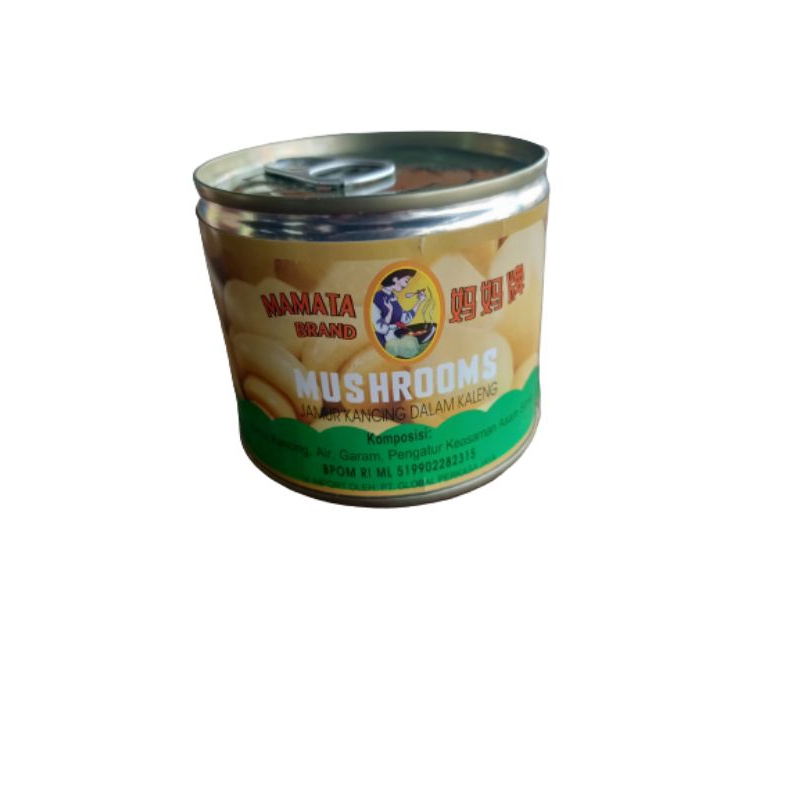 

Mamata Jamur Kancing Kaleng Mushroom 198Gr