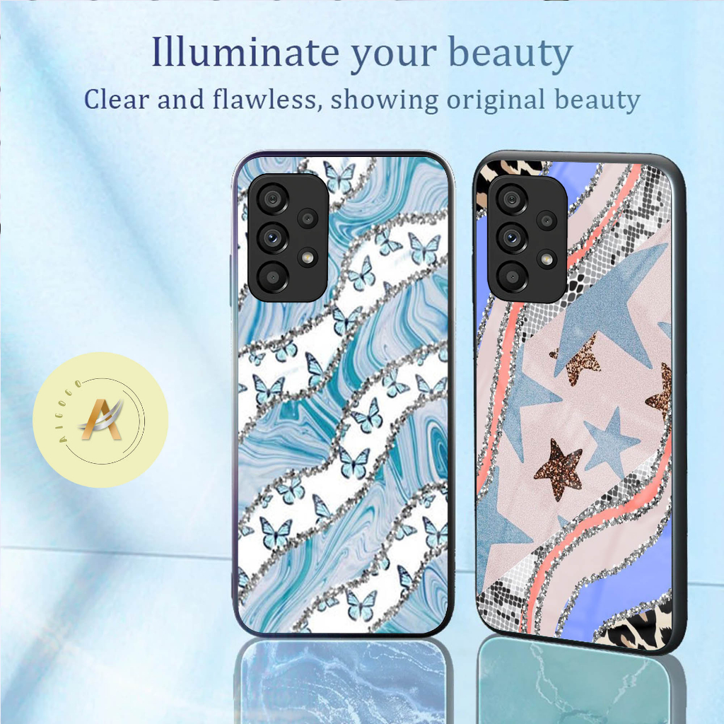 Softcase Glass Samsung A53 A14 A24 A34 A54 A14- GK49 - Case HP Samsung A53 A54 A14 - Case Samsung A5