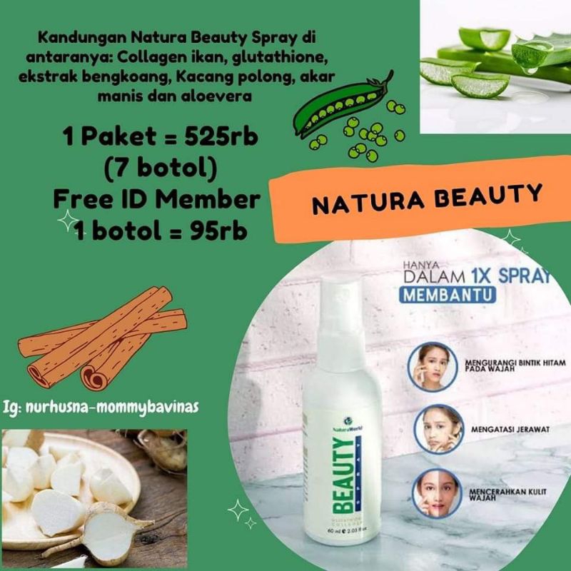 Beauty Spray NaturaWorld