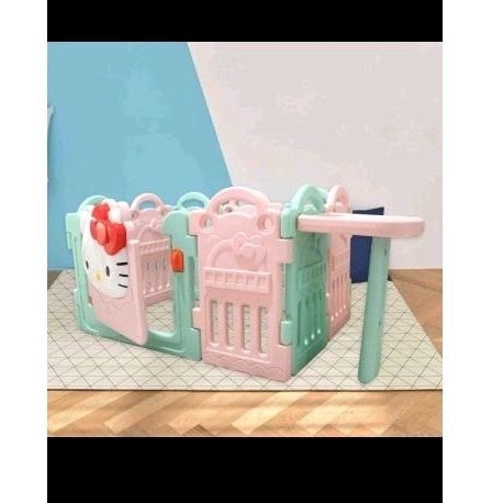 pagar baby coby hause fence hello kity preloved