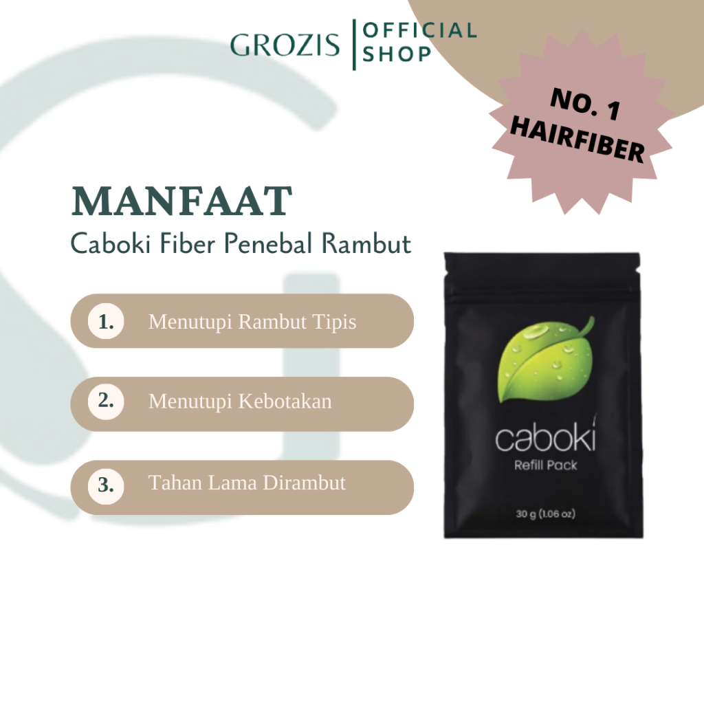 Refil Caboki Khusus Untuk Menebalkan Rambut Tipis 30gr Original Amerika