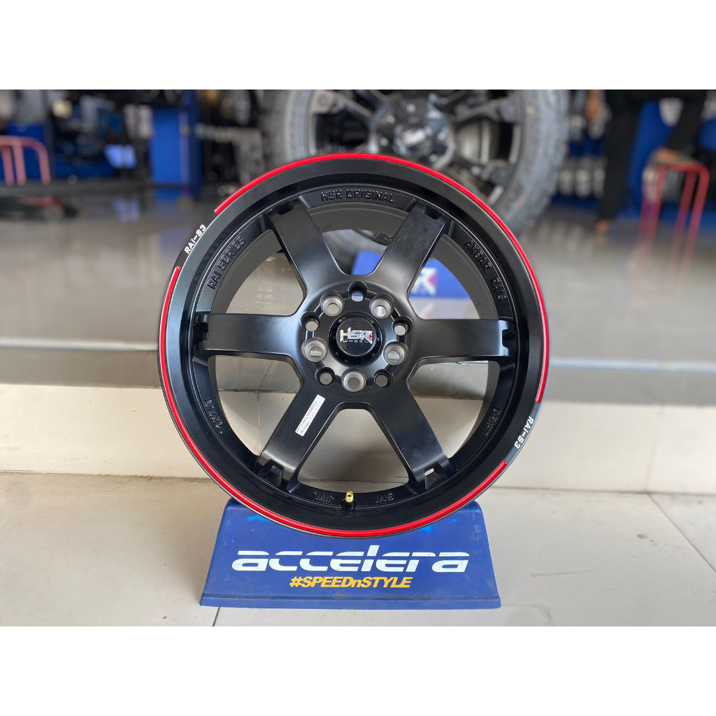 Velg Mobil Ring 16 Hsr Rai S3 Model Te37 Lobang 5 Bisa Buat Ertiga Sienta Crv Inova Xpander Rush Gra