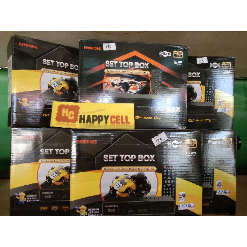 SET TO BOX TV DIGITAL EVERCOSS HD SNI