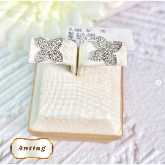 Elco Jewellery - Anting Berlian Eropa F Vvs | ABRE-01800SH Berkualitas dan Bergaransi