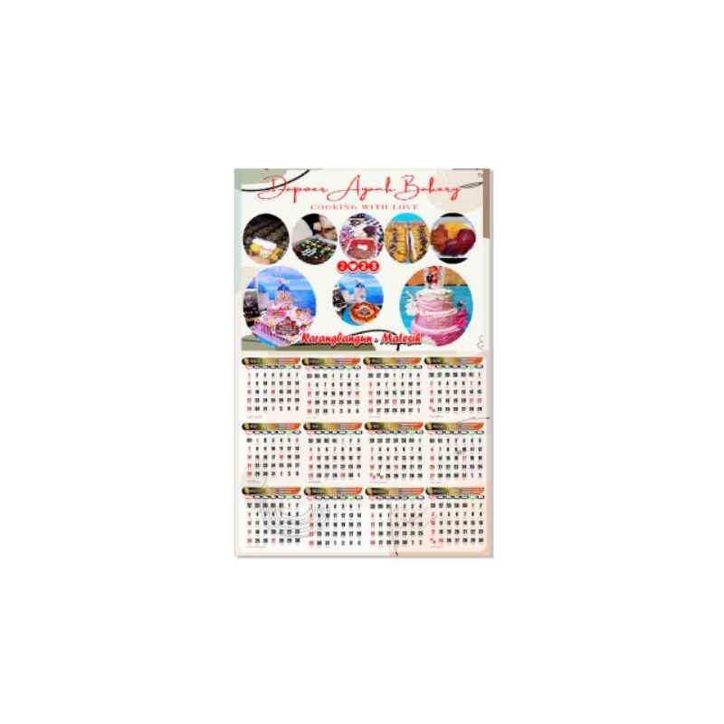 

KALENDER POSTER CUSTOM FOTO 2024