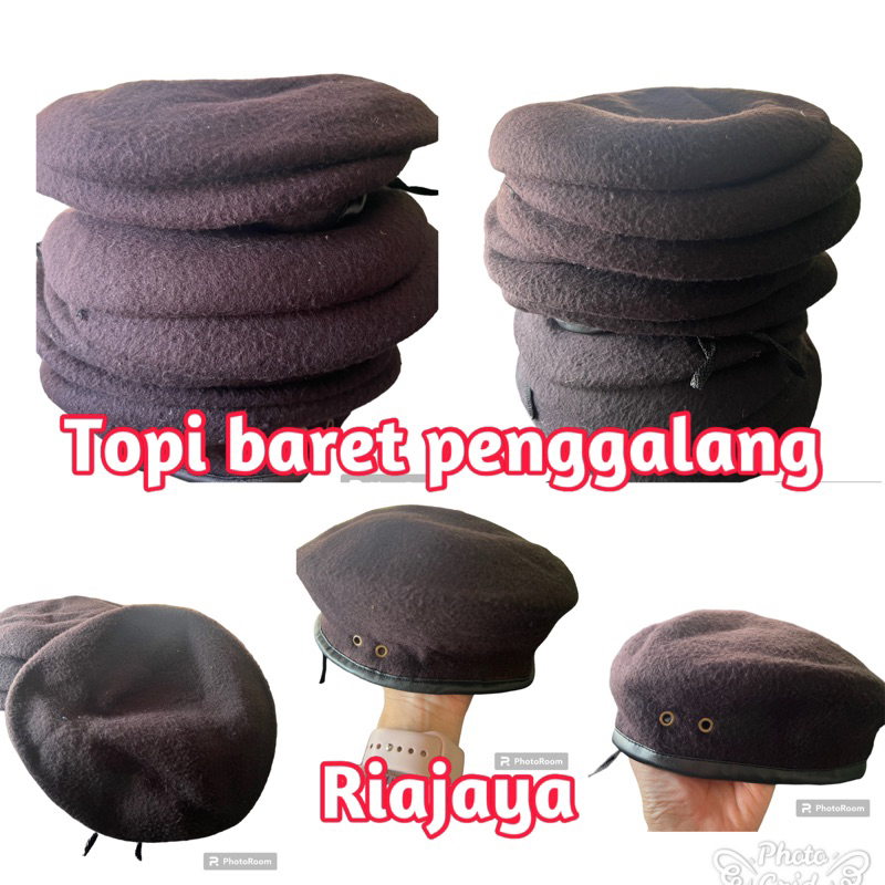 Topi Baret Topi Pramuka Penggalang Bahan Laken Super Untuk Putra