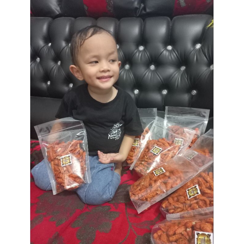 

Basreng Pedas Daun Jeruk/Bakso Goreng Pedas dan Jeruk Gurih dan Renyah 250 gr dan 1kg