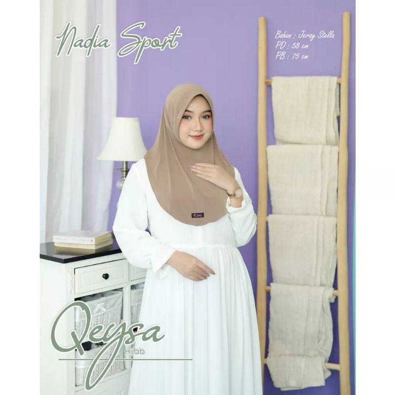 qeysa hijab - nadia sport