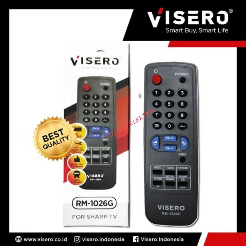 Remote TV SHARP Tabung