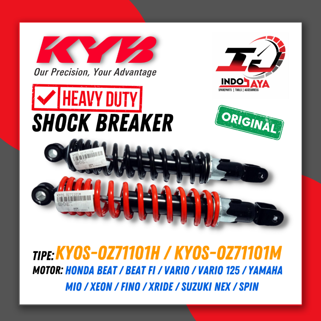 SHOCKBREAKER KAYABA KYOS-OZ71101H UNTUK MOTOR ALL MATIC / KYOS-OZ71101M / KYOS OZ71101H / OZ71101 M 