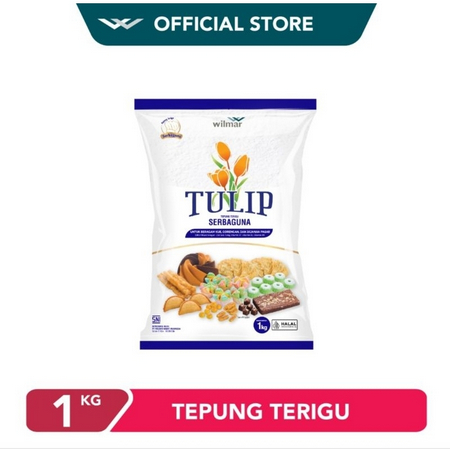 

[PGO] Tulip Tepung Terigu Serbaguna 1kg ( 1pcs)