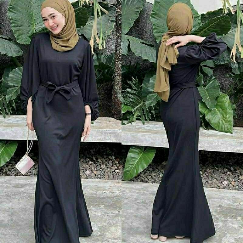 Dress Duyung Bahan Knit LD 100