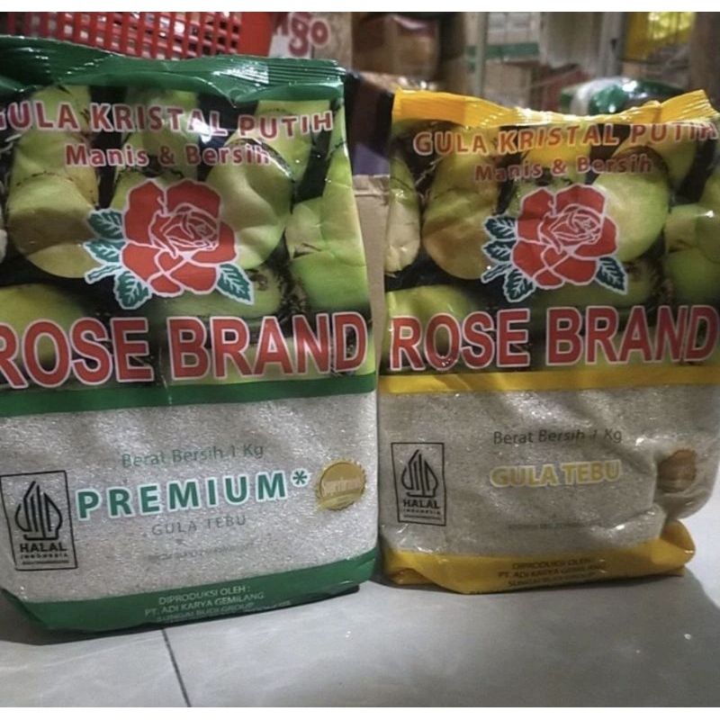 

Gula rosebrand 1 kg