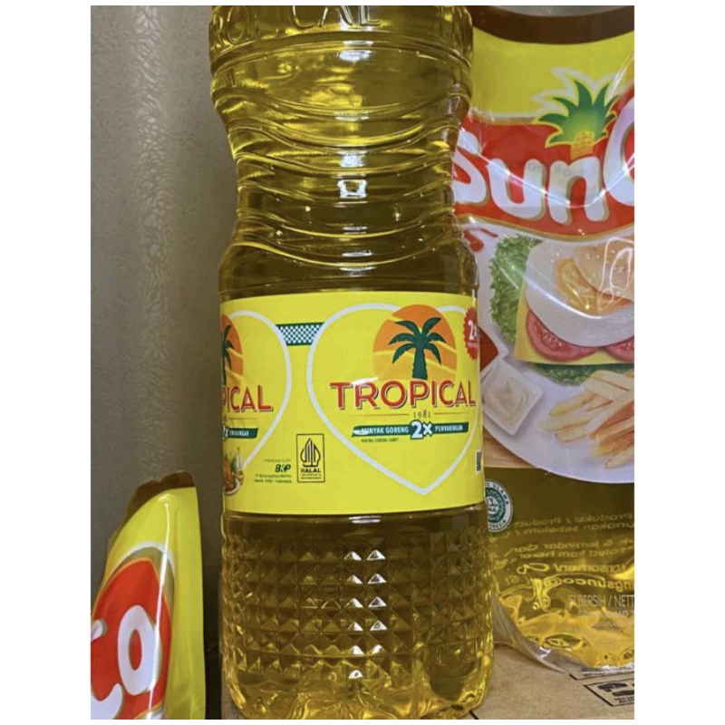 

minyak goreng Tropical botol 2 liter