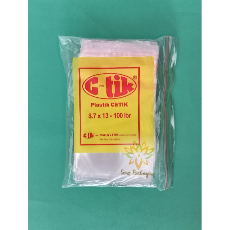 plastik klip,plastik ,C tik 8,7 x 13 cm