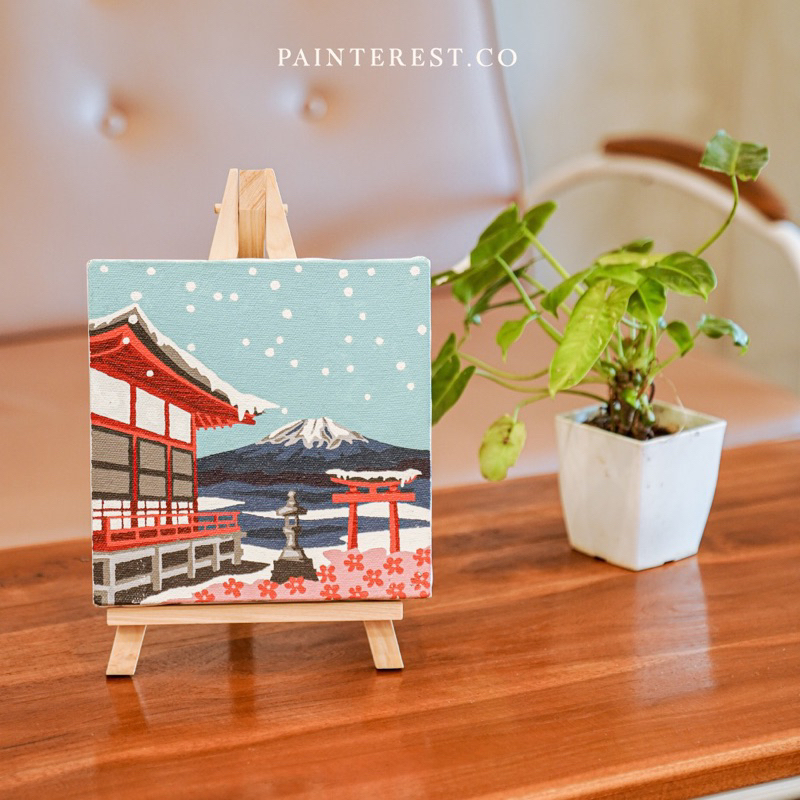 

Paint by Number WINTER IN TOKYO - PAINT BY NUMBER KIT LUKISAN HADIAH SPESIAL inspired by ilana tan DIY gift