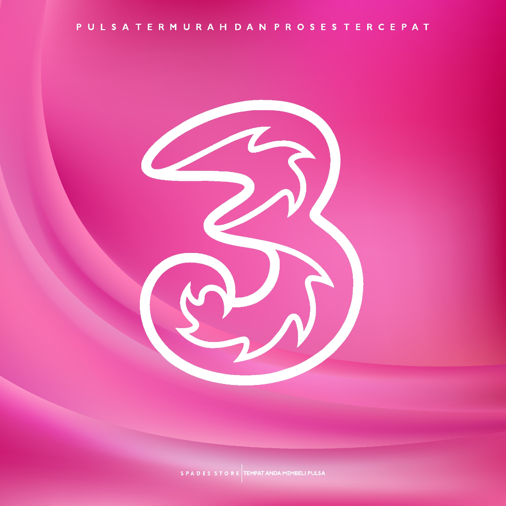 Pulsa 3 Three Tri Transfer Termurah 100K - 200K