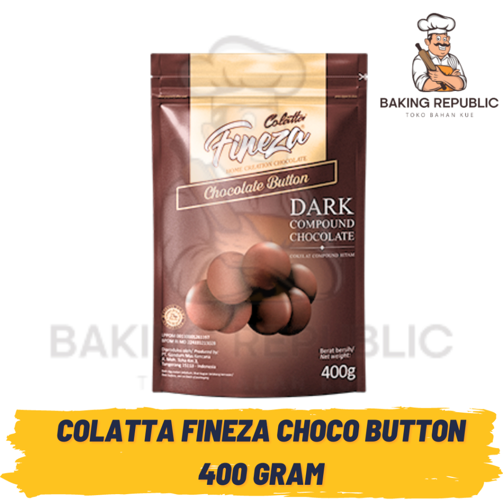 

COLATTA FINEZA CHOCO BUTTON | 400 GR