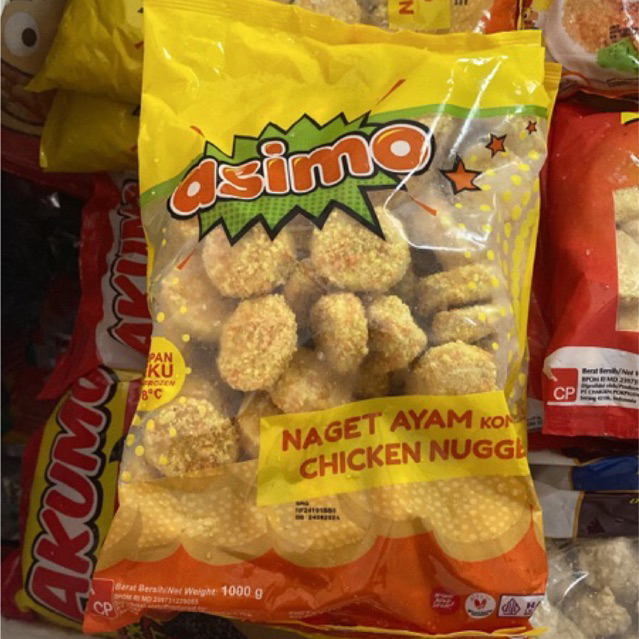 

Asimo naget ayam 1kg