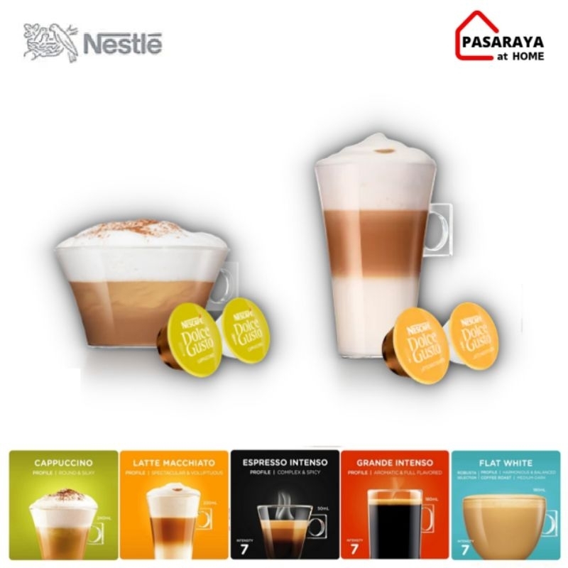 

Nescafe Dolce Gusto eceran Latte Macchiato | Cappuccino Capsule