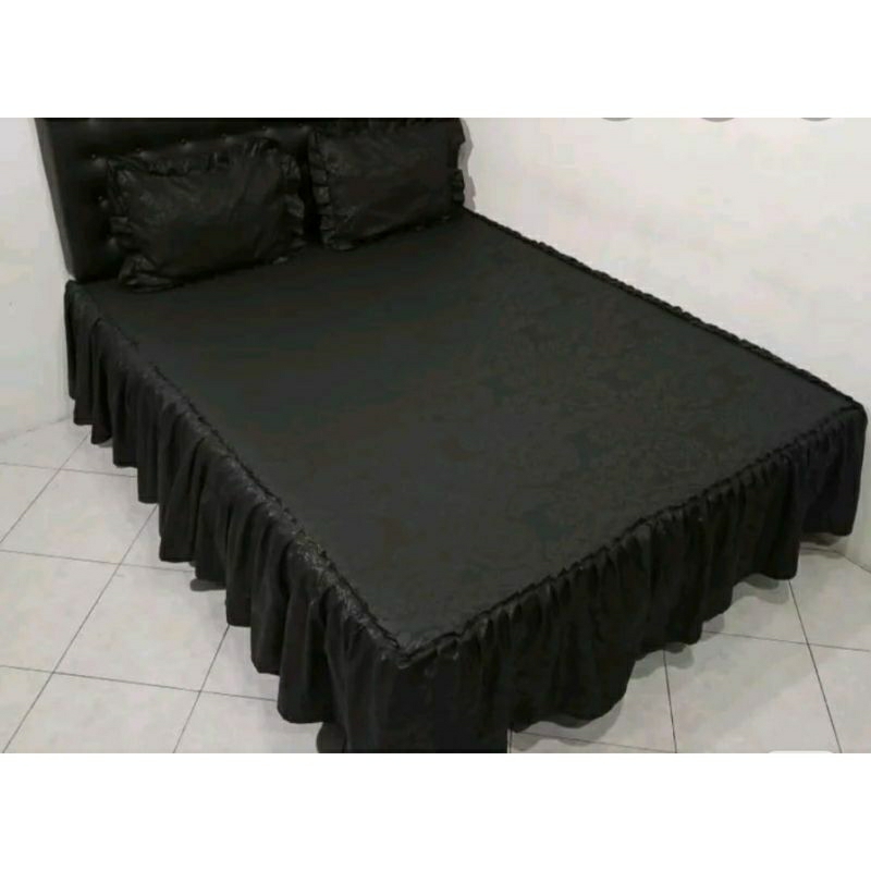 Tivana Home Sprei Rumbai Sprei Rempel Polos Embos Tinggi 30Cm