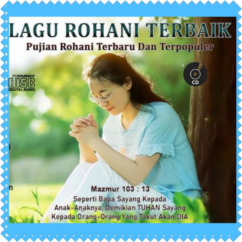 KASET CD MOBIL LAGU ROHANI TERBARU 2023-LAGU ROHANI KRISTEN TERPOPULER - KASET CD MP3 LAGU POP ROHAN