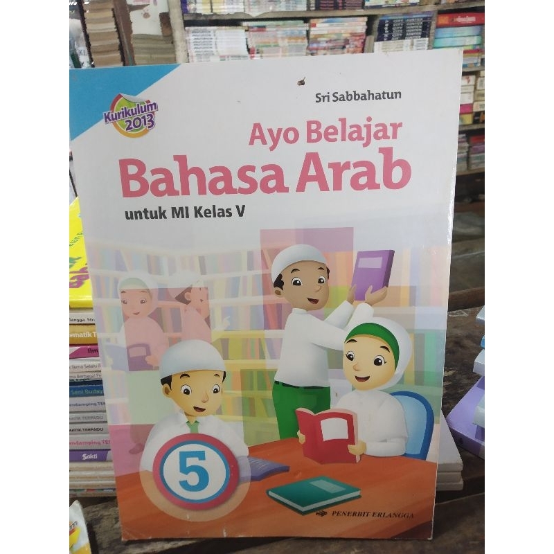 bahasa arab kelas 5 erlangga untuk MI