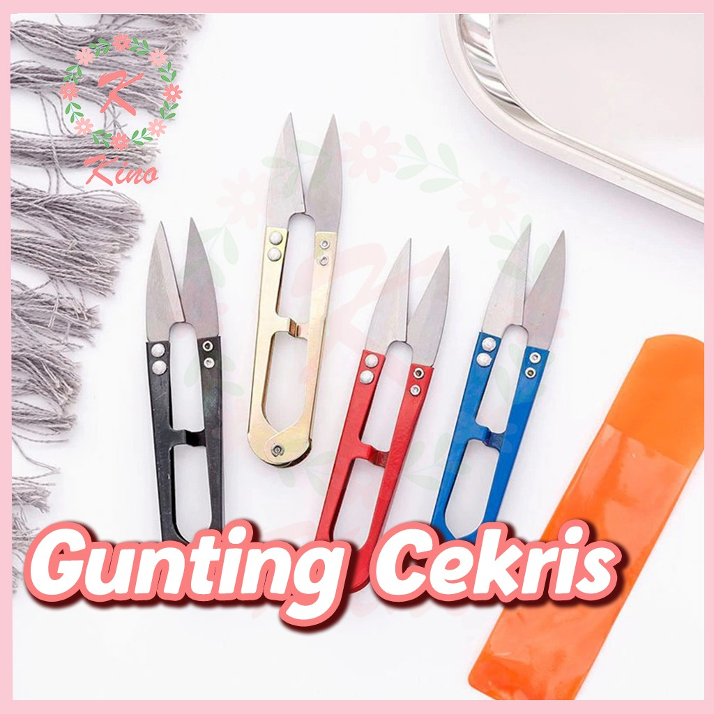 Gunting Cekris KECIL Dragon Stainless Tajam - Perlengkapan Jahit - Alat Buang Benang