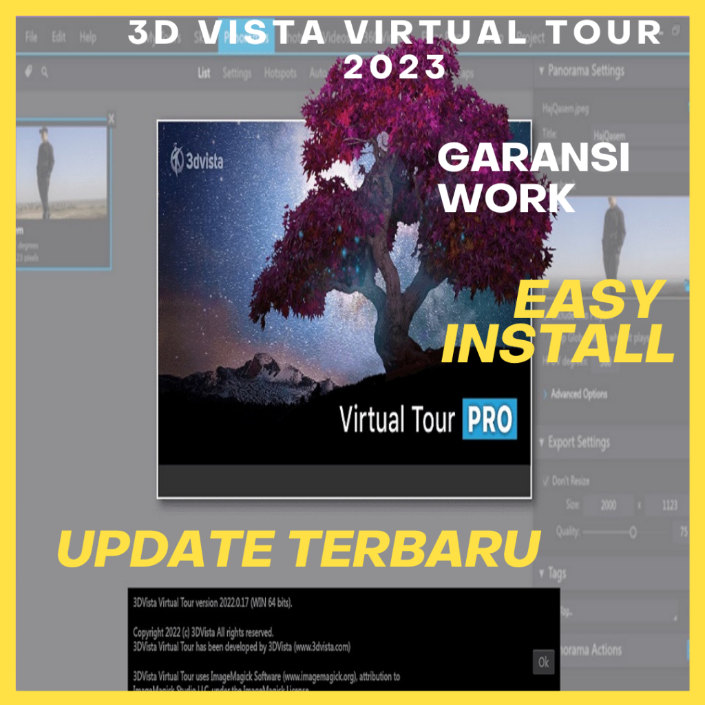 Garansi Work 3DVista Virtual Tour Suite 2020.2 x64 Windows Versi Full