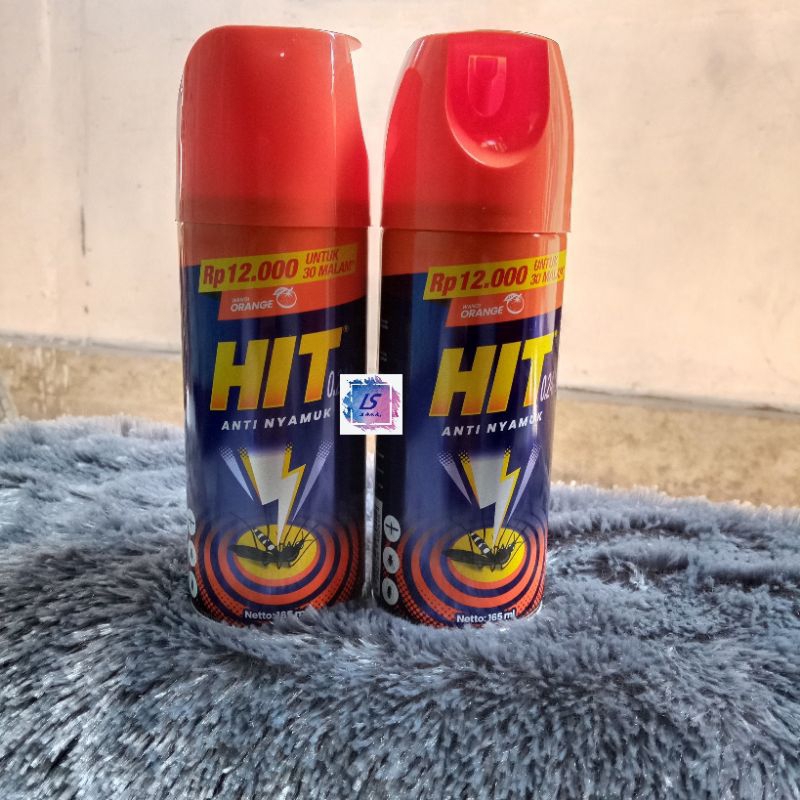 HIT ANTI NYAMUK/obat nyamuk hit 165ml semprot