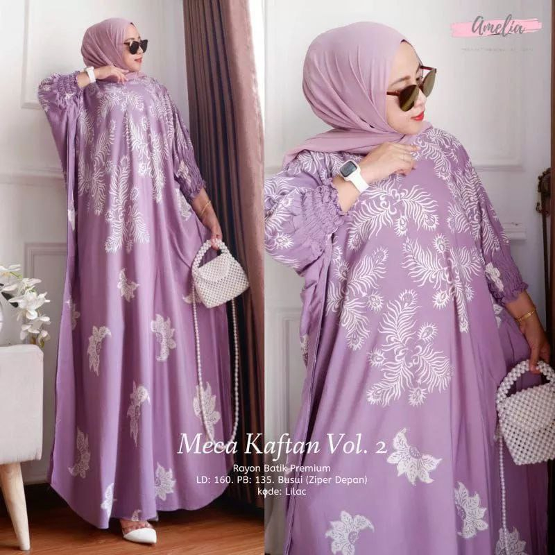 BILLION KAFTAN MECA MAXY SUPER JUMBO XXXL RAYON LONG DRESS