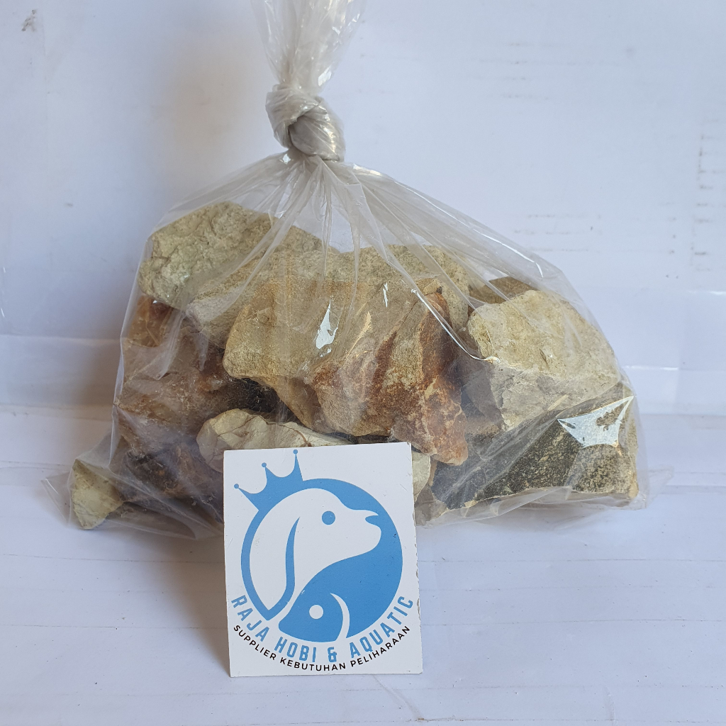 BATU ZEOLIT ZEOLITE MEDIA FILTER BIO AQUARIUM AKUARIUM KOLAM IKAN 1KG ZELOIT